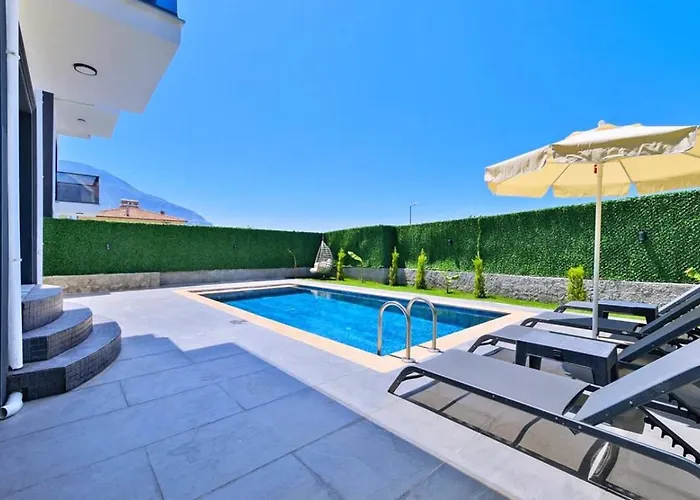 Ovacık 3 Bedroom With Private Pool Hot Tub Villa