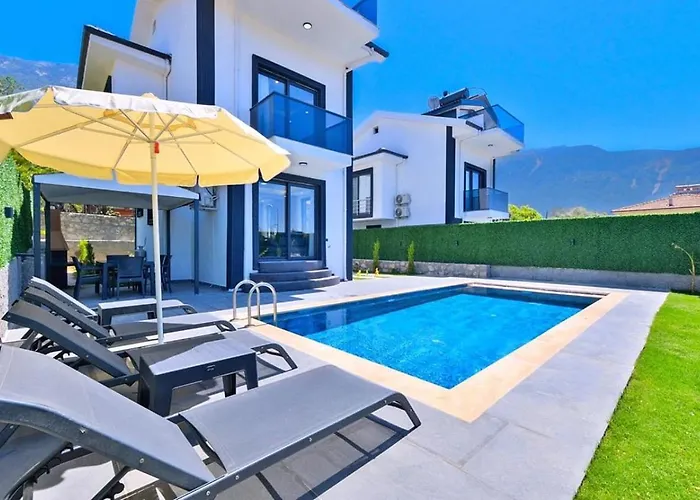 Villa Ovacik 3 Bedroom With Private Pool Hot Tub